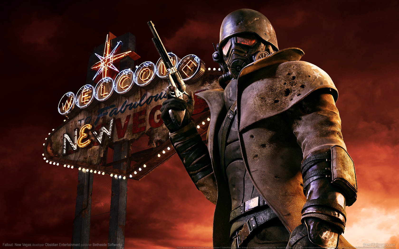 Fallout: New Vegas fond d'cran 01 1680x1050
