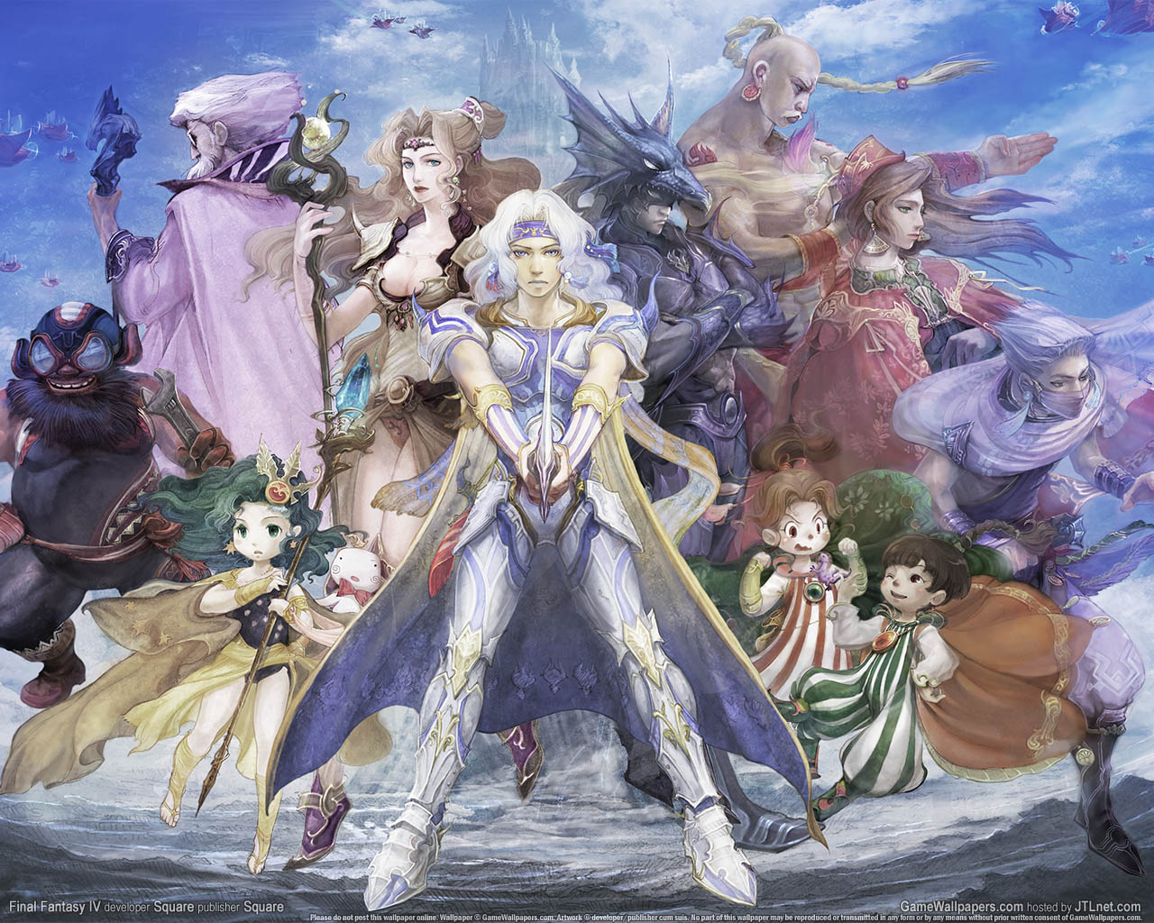 Final Fantasy IV Hintergrundbild 02 1280x1024
