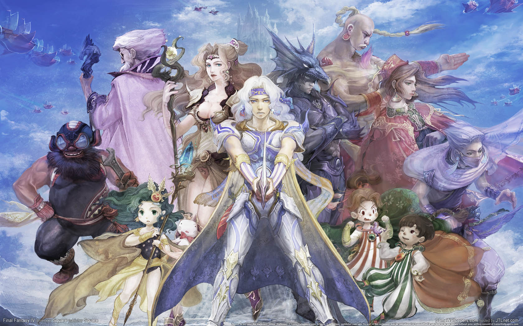 Final Fantasy IV wallpaper 02 1680x1050