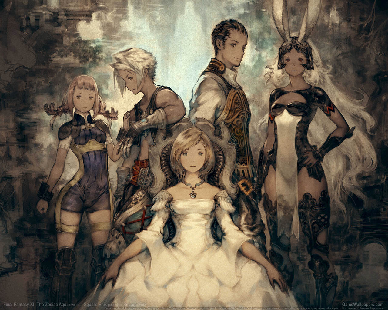 Final Fantasy XII: The Zodiac Age achtergrond 01 1280x1024