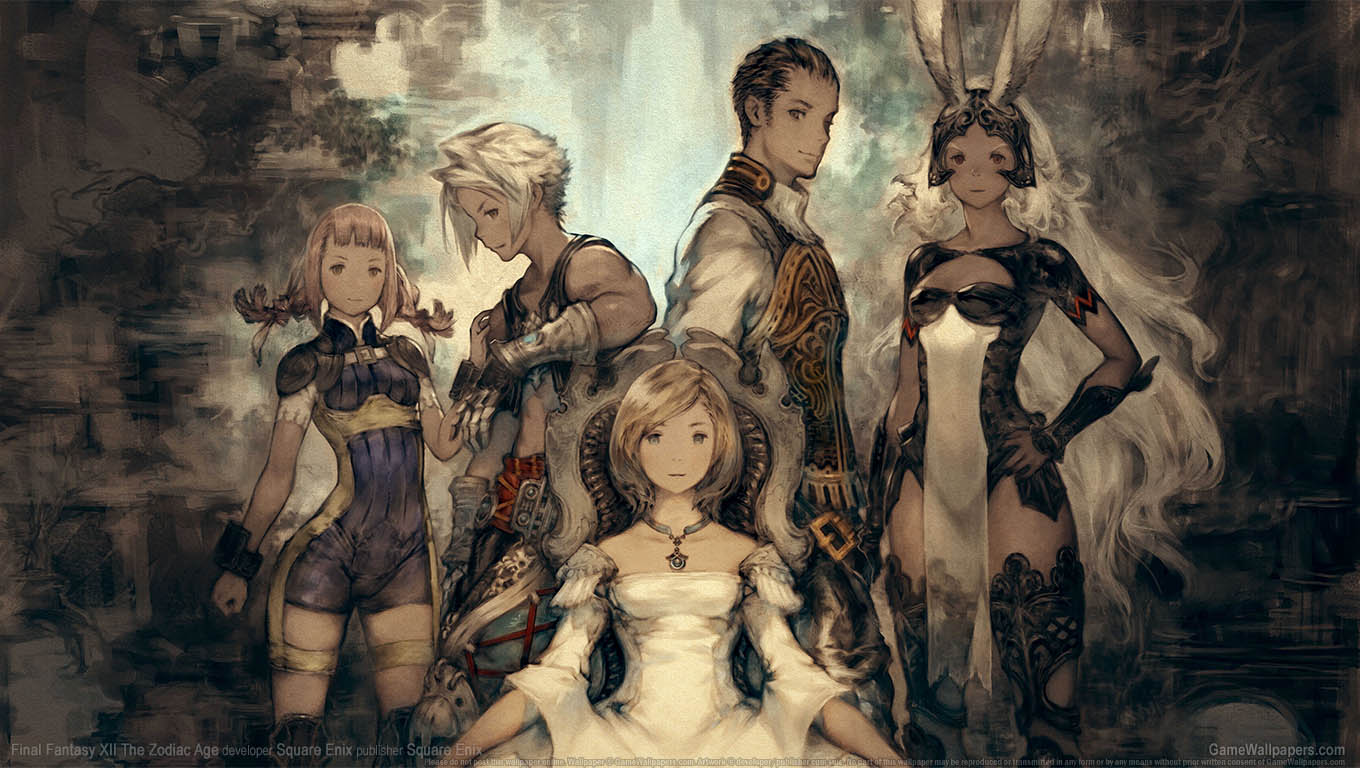 Final Fantasy XII: The Zodiac Age achtergrond 01 1360x768