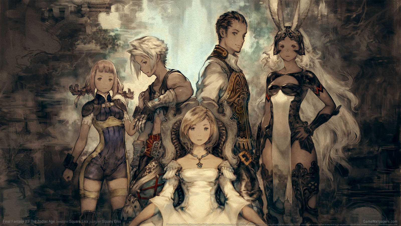 Final Fantasy XII: The Zodiac Age achtergrond 01 1600x900