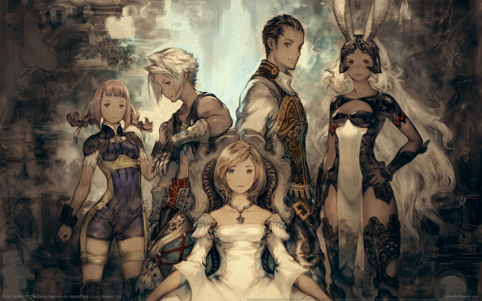 Final Fantasy XII: The Zodiac Age achtergrond 01 1920x1200