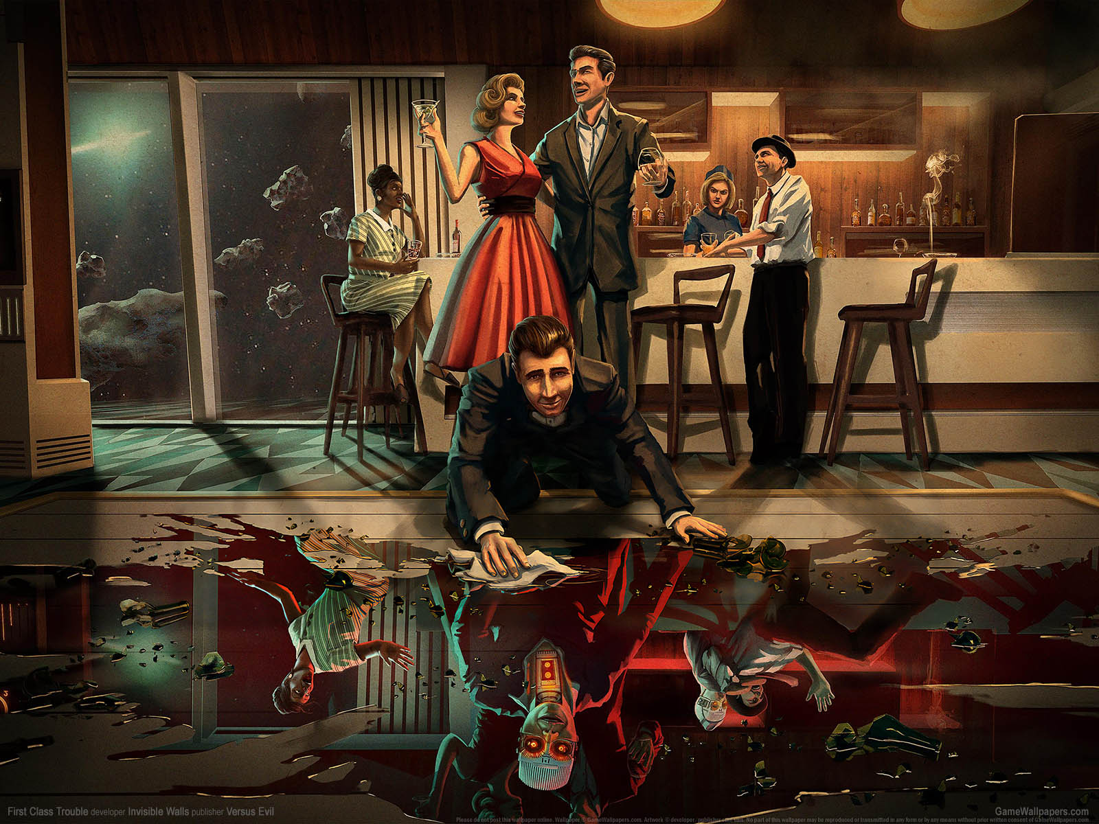 First Class Trouble wallpaper 01 1600x1200