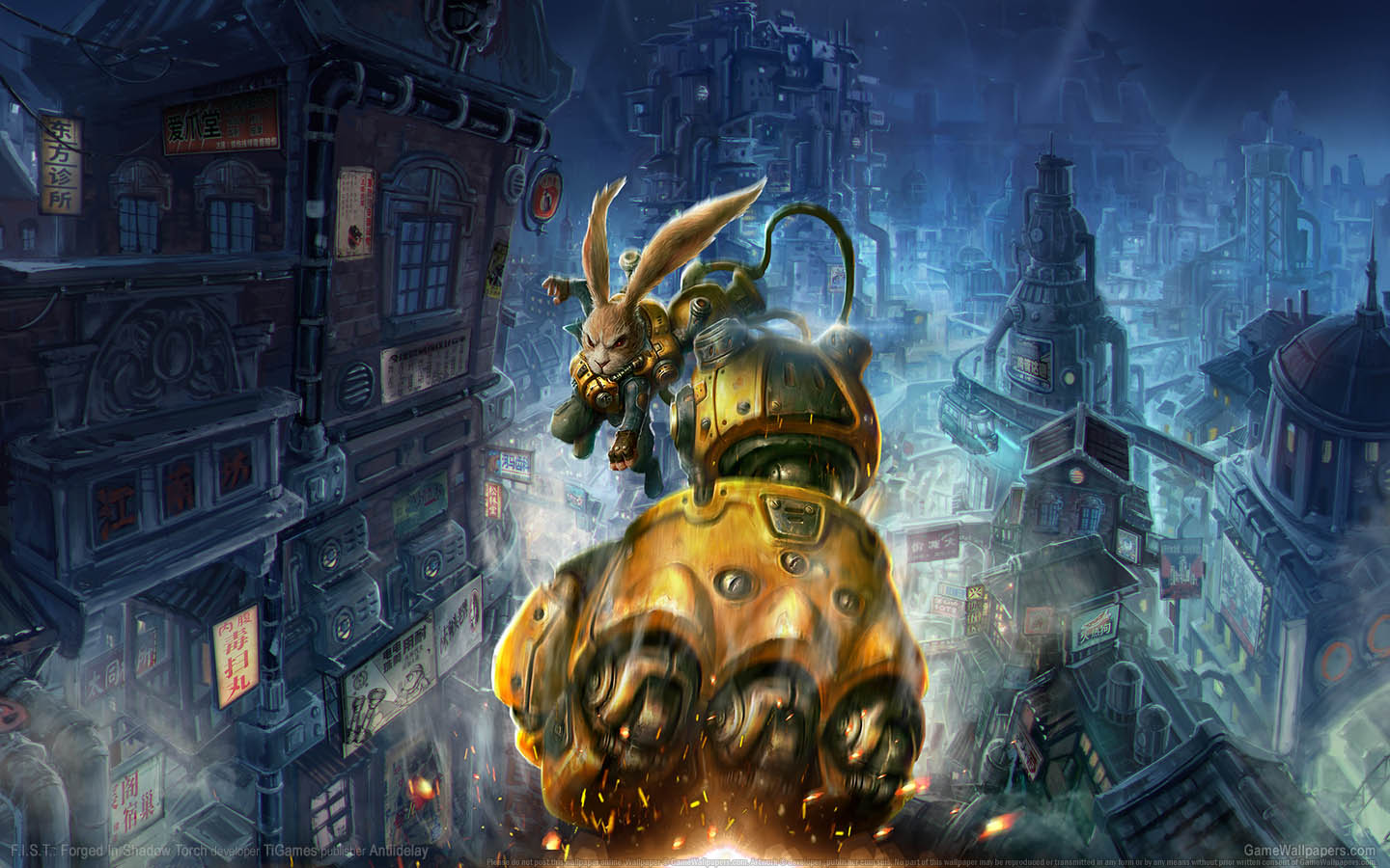 F.I.S.T.: Forged In Shadow Torch achtergrond 01 1440x900
