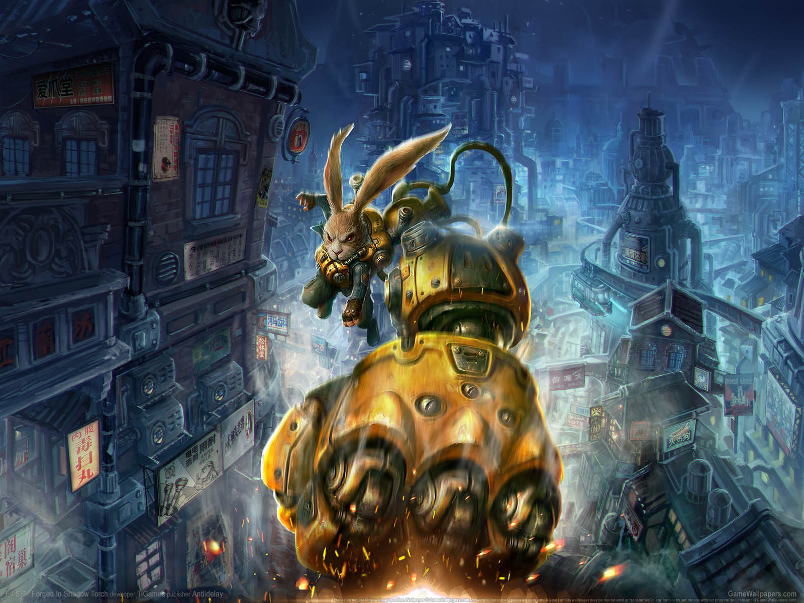 F.I.S.T.: Forged In Shadow Torch achtergrond 01 1600x1200