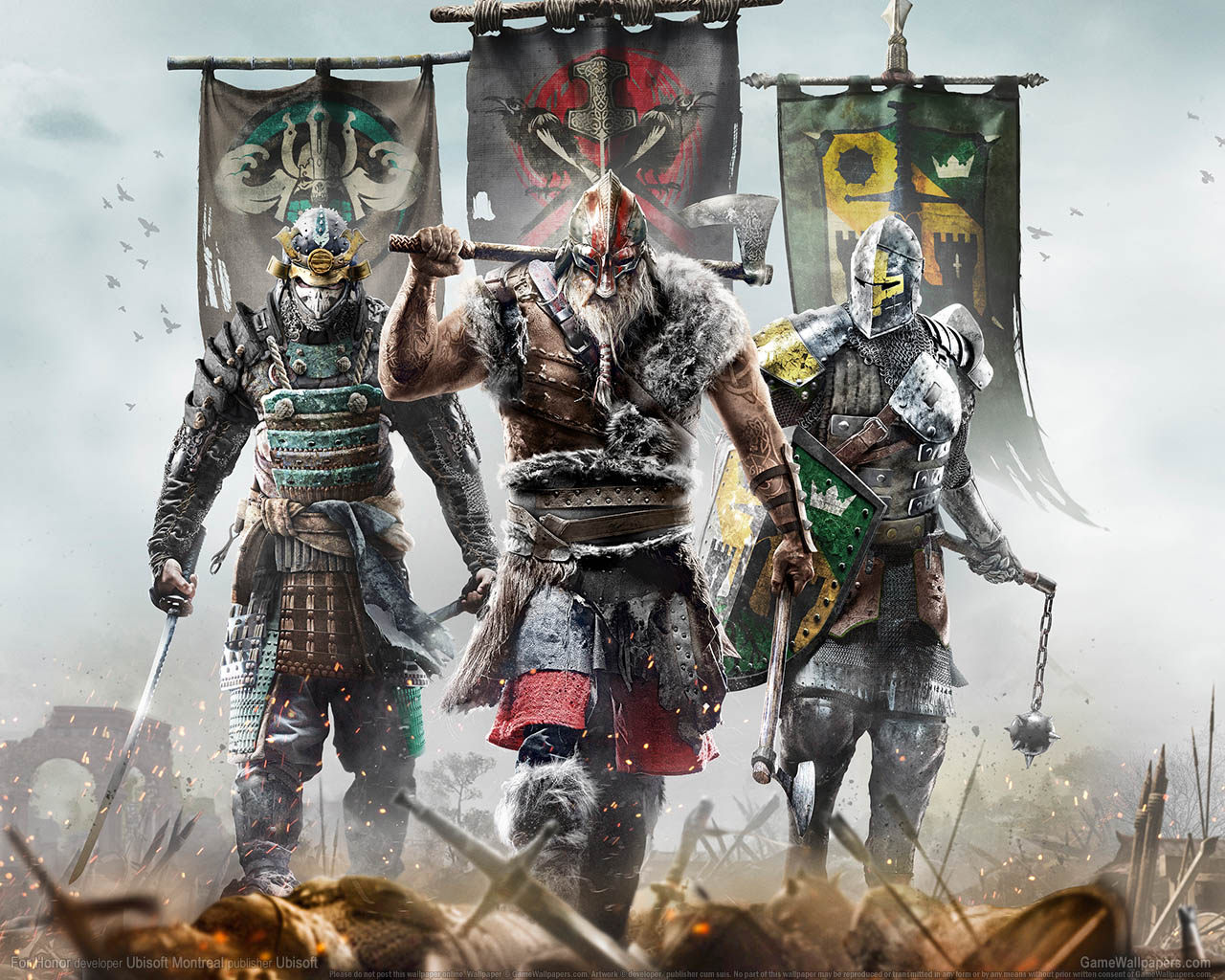 For Honor Hintergrundbild 01 1280x1024