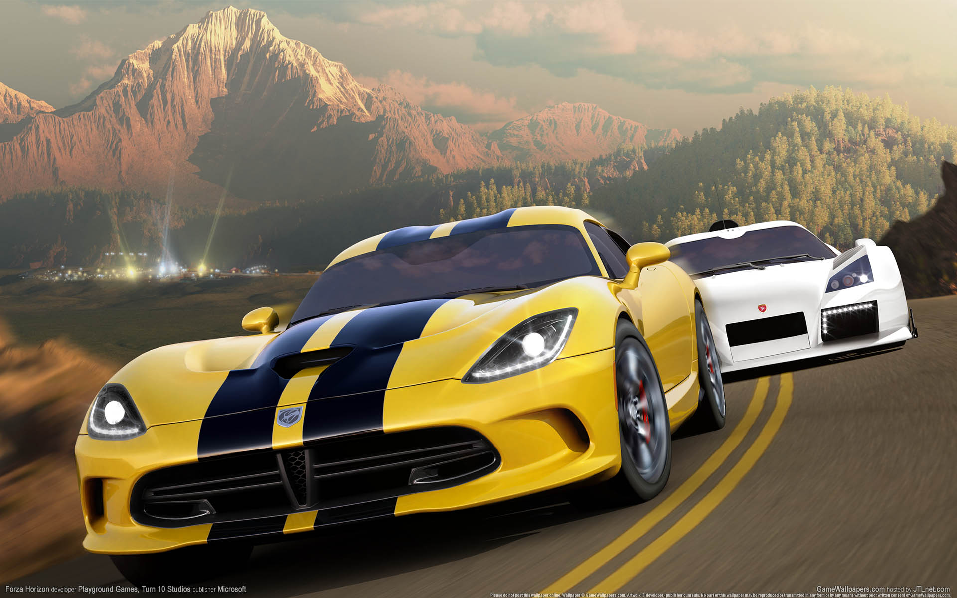 Forza Horizon achtergrond 01 1920x1200