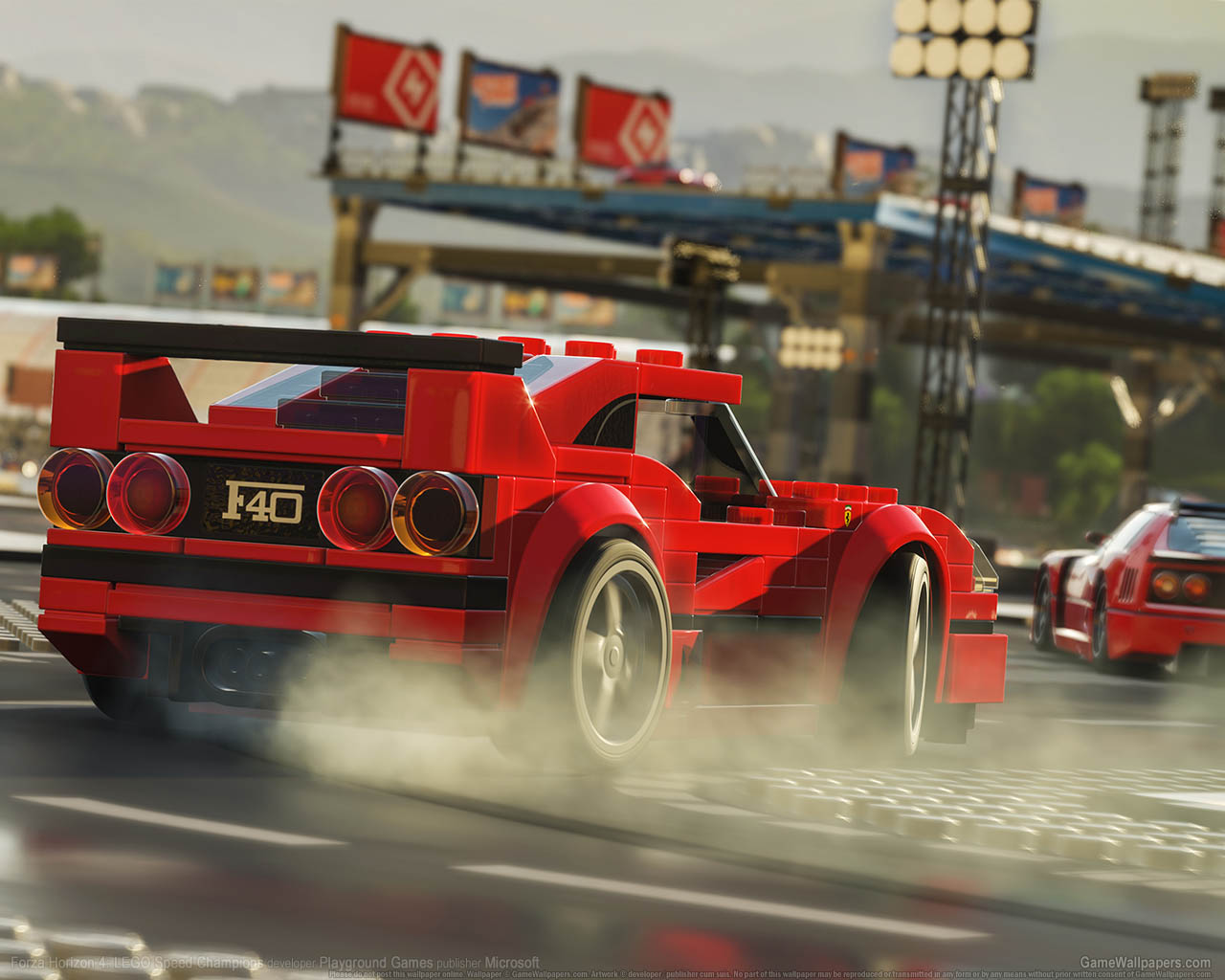 Forza Horizon 4: LEGO Speed Champions achtergrond 01 1280x1024