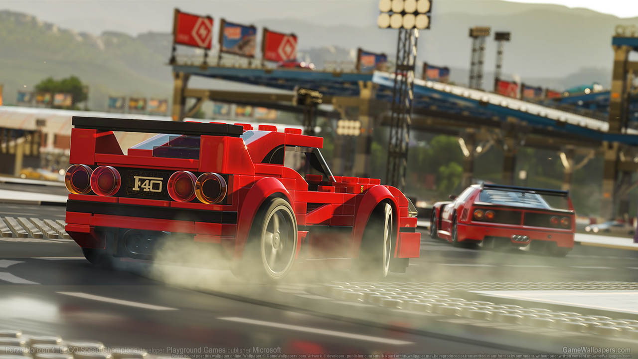 Forza Horizon 4: LEGO Speed Champions achtergrond 01 1280x720