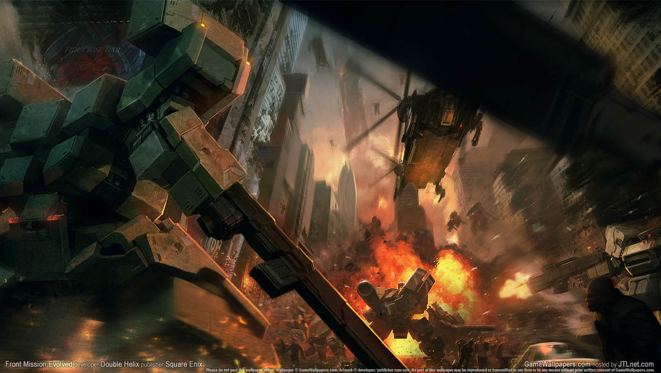 Front Mission Evolved wallpaper 01 1360x768