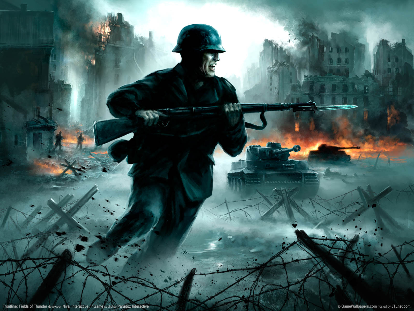 Frontline: Fields of Thunder Hintergrundbild 01 1600x1200