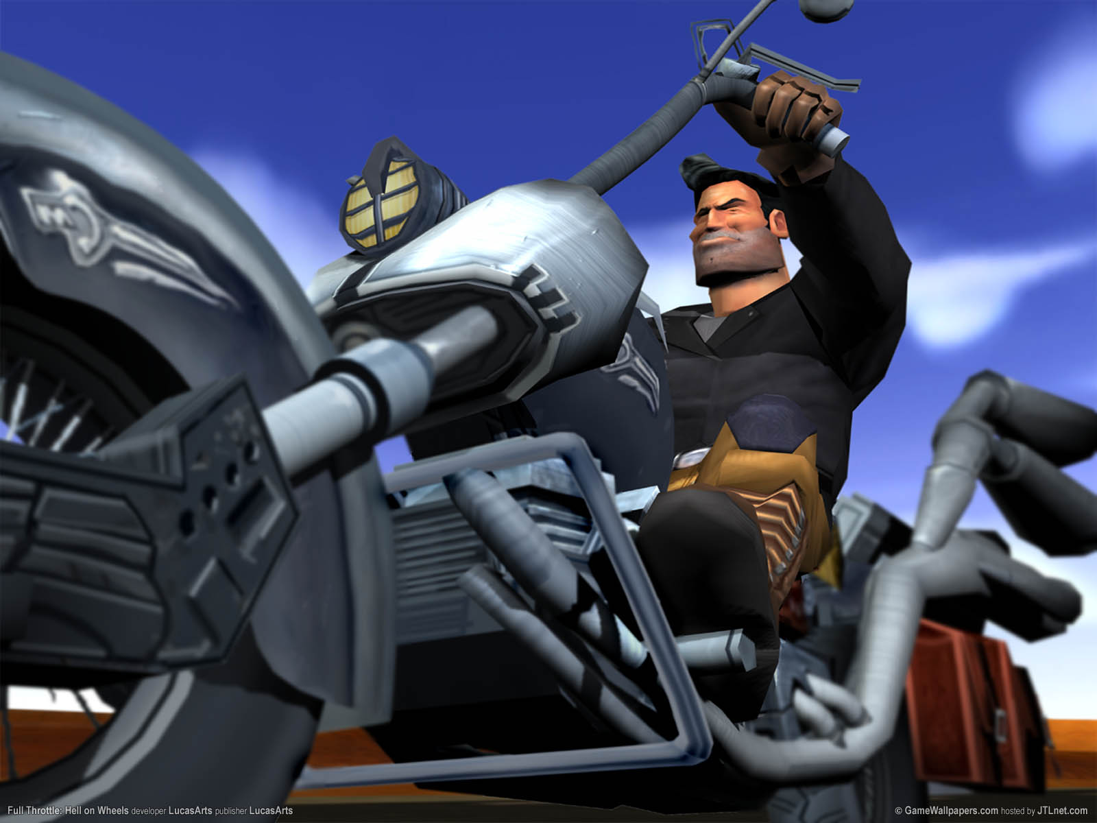 Full Throttle: Hell on Wheels achtergrond 01 1600x1200