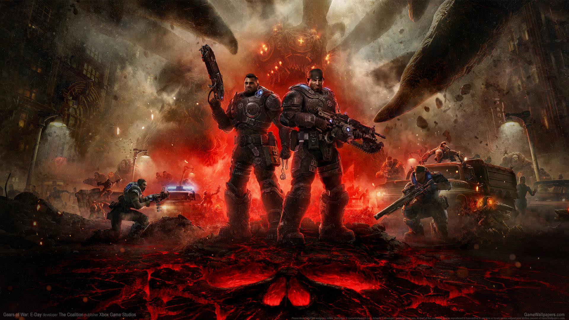 Gears of War: E-Day fondo de escritorio 01 1920x1080