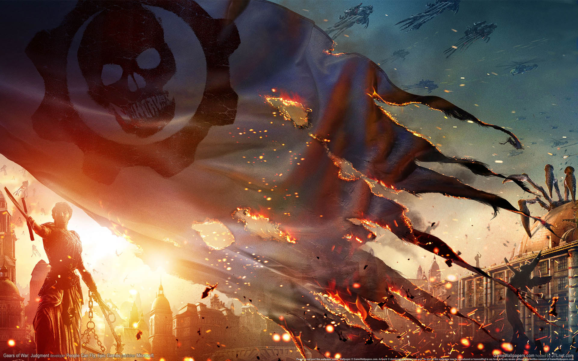 Gears of War: Judgment achtergrond 01 1920x1200