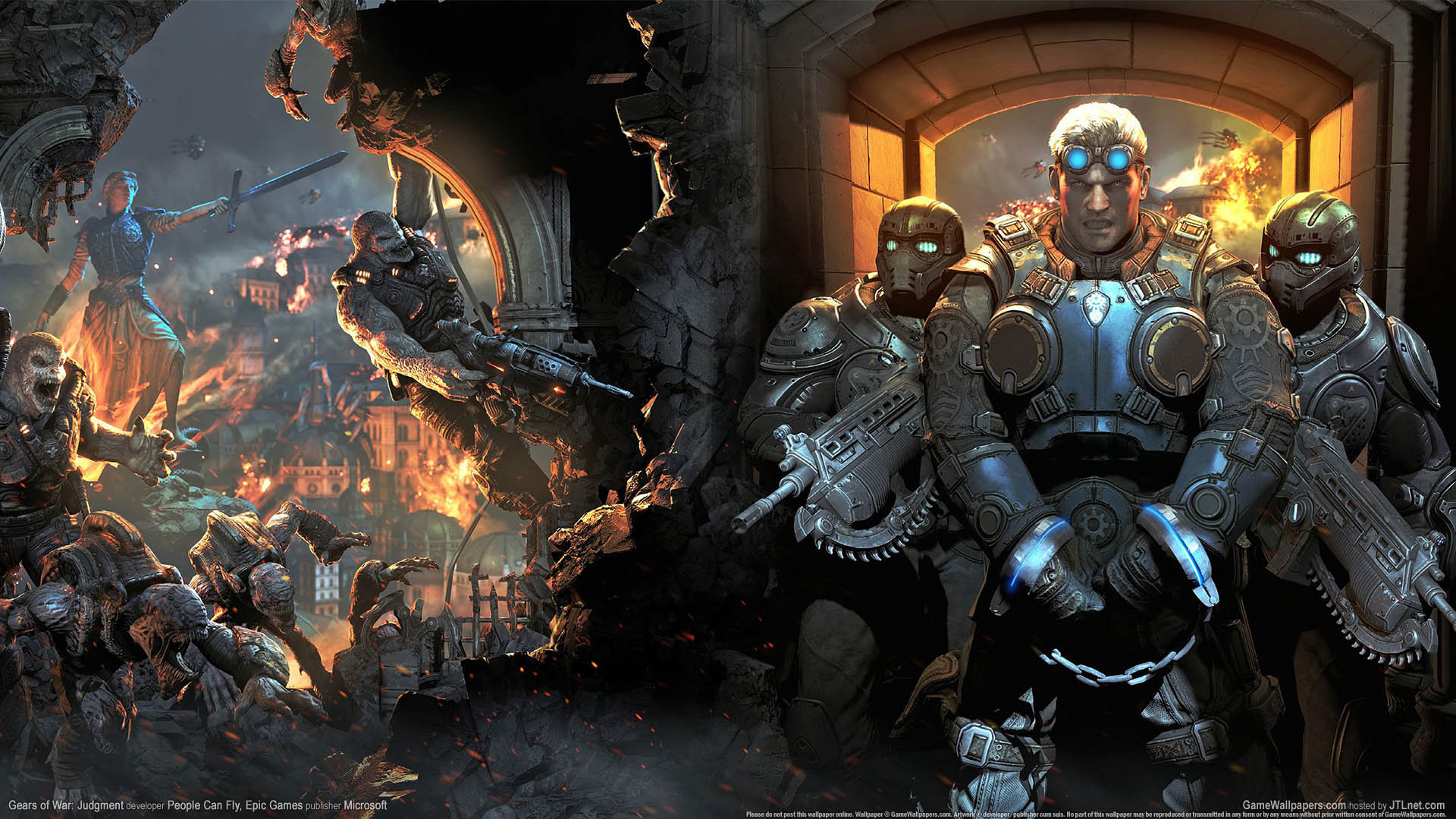 Gears of War: Judgment fond d'cran 02 1920x1080
