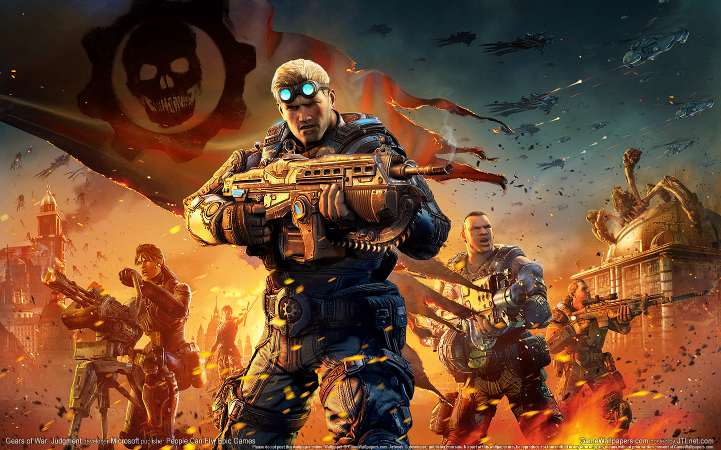 Gears of War: Judgment achtergrond 03 1440x900