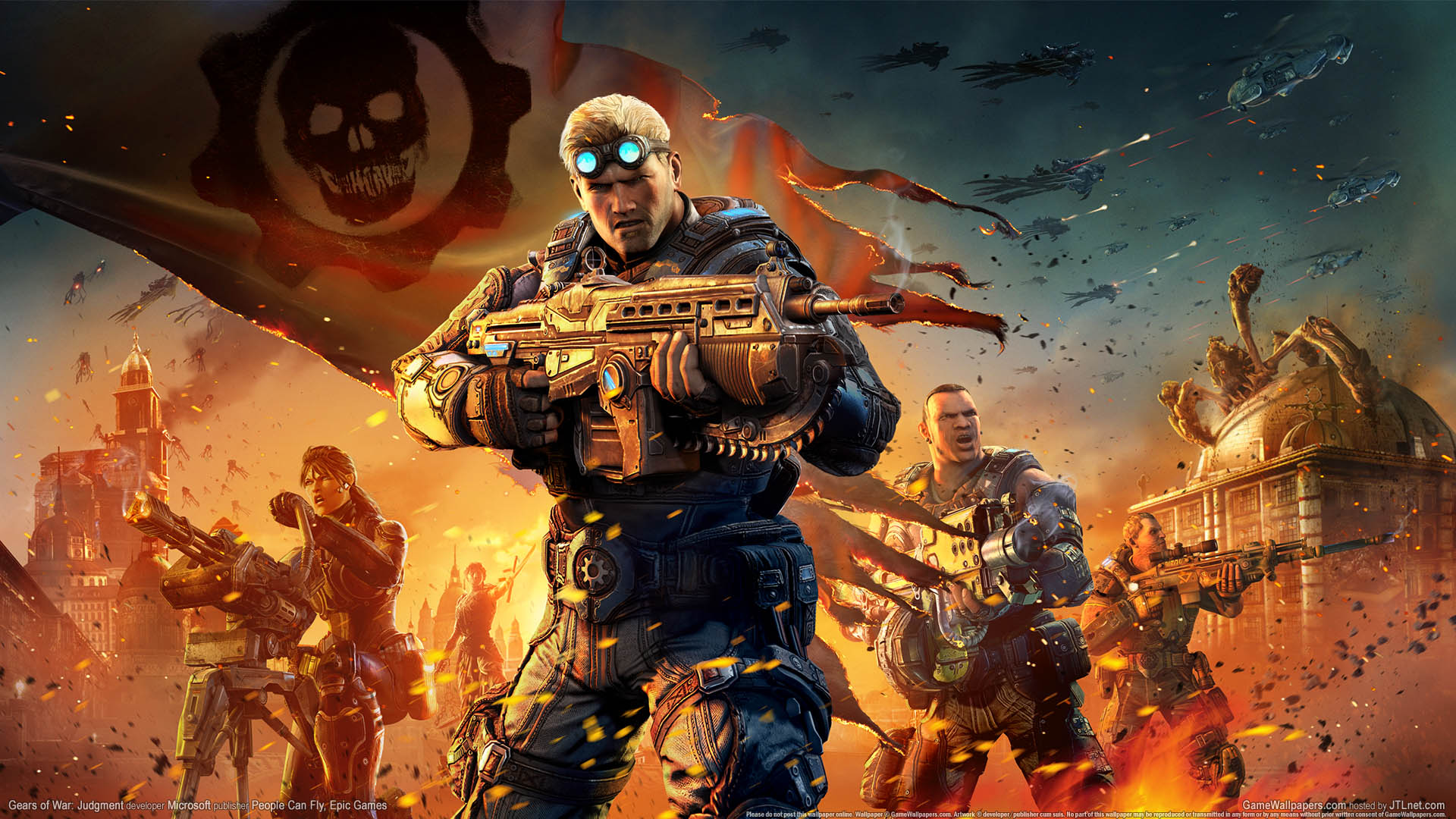 Gears of War: Judgment fondo de escritorio 03 1920x1080