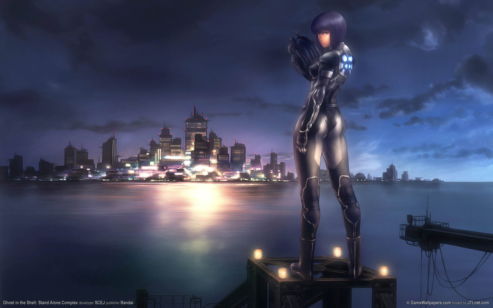 Ghost in the Shell: Stand Alone Complex achtergrond 01 1680x1050