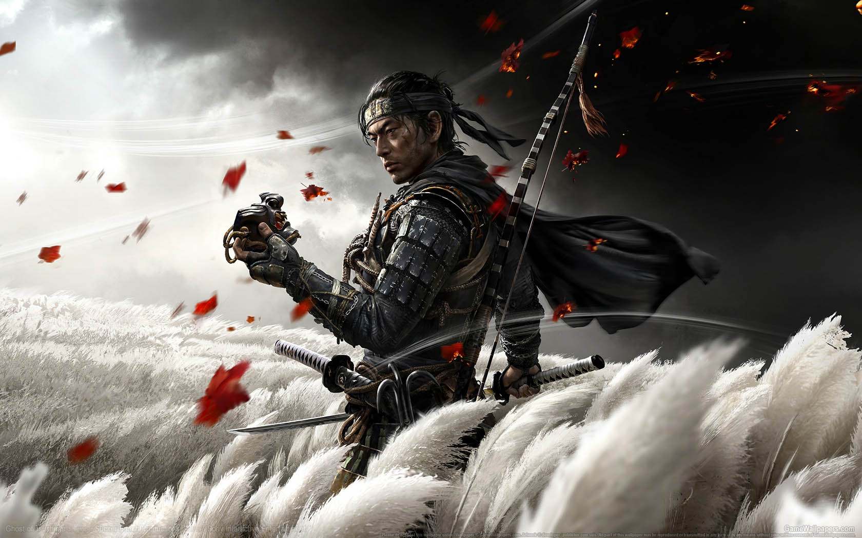 Ghost of Tsushima fondo de escritorio 01 1680x1050
