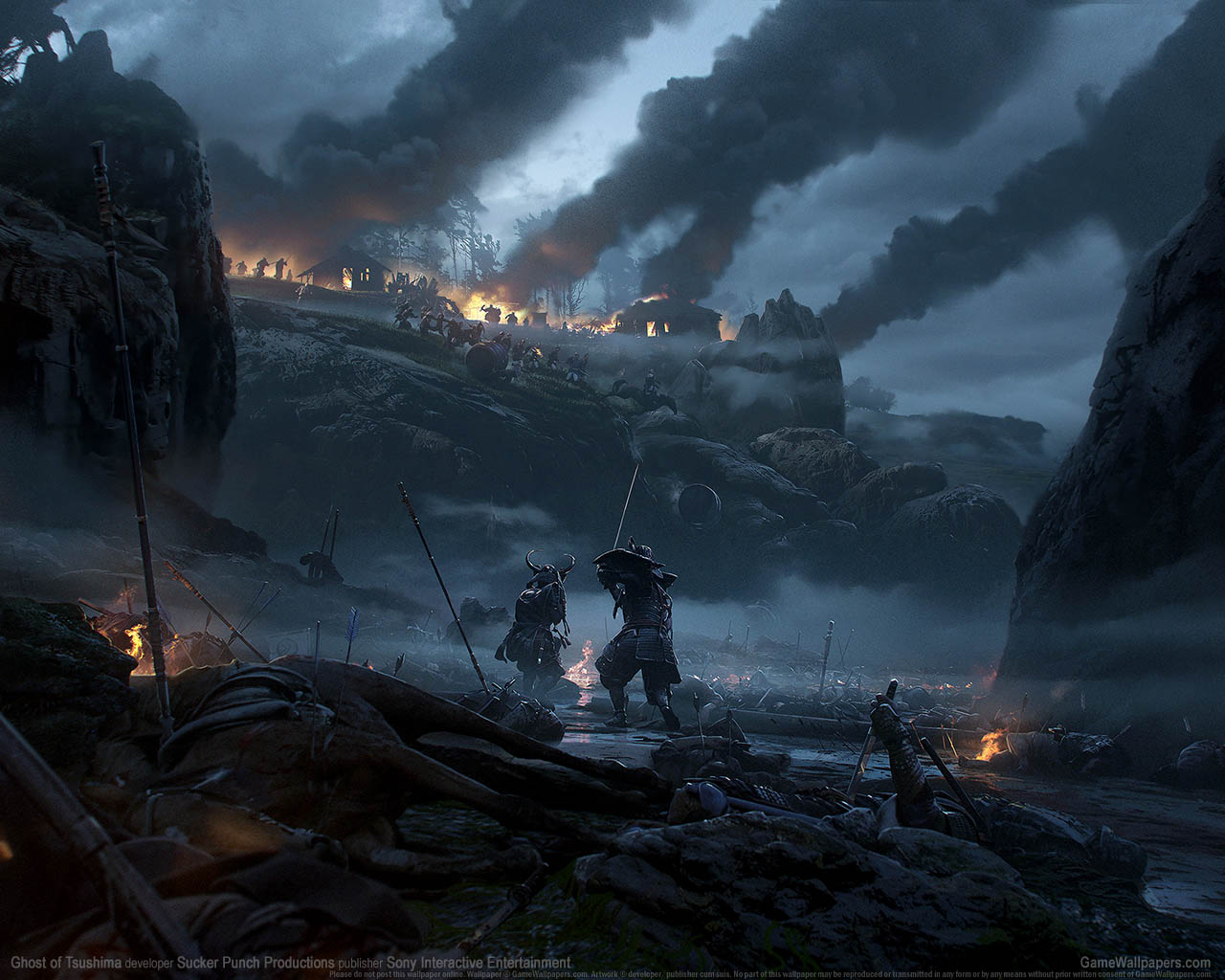 Ghost of Tsushima achtergrond 05 1280x1024