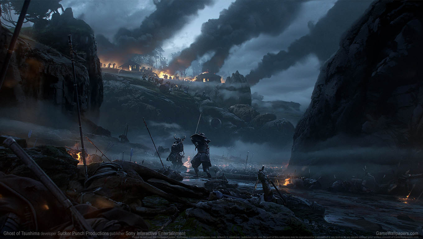 Ghost of Tsushima wallpaper 05 1360x768