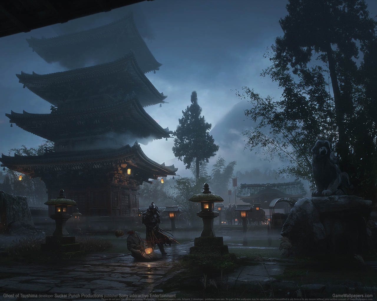 Ghost of Tsushima Hintergrundbild 08 1280x1024