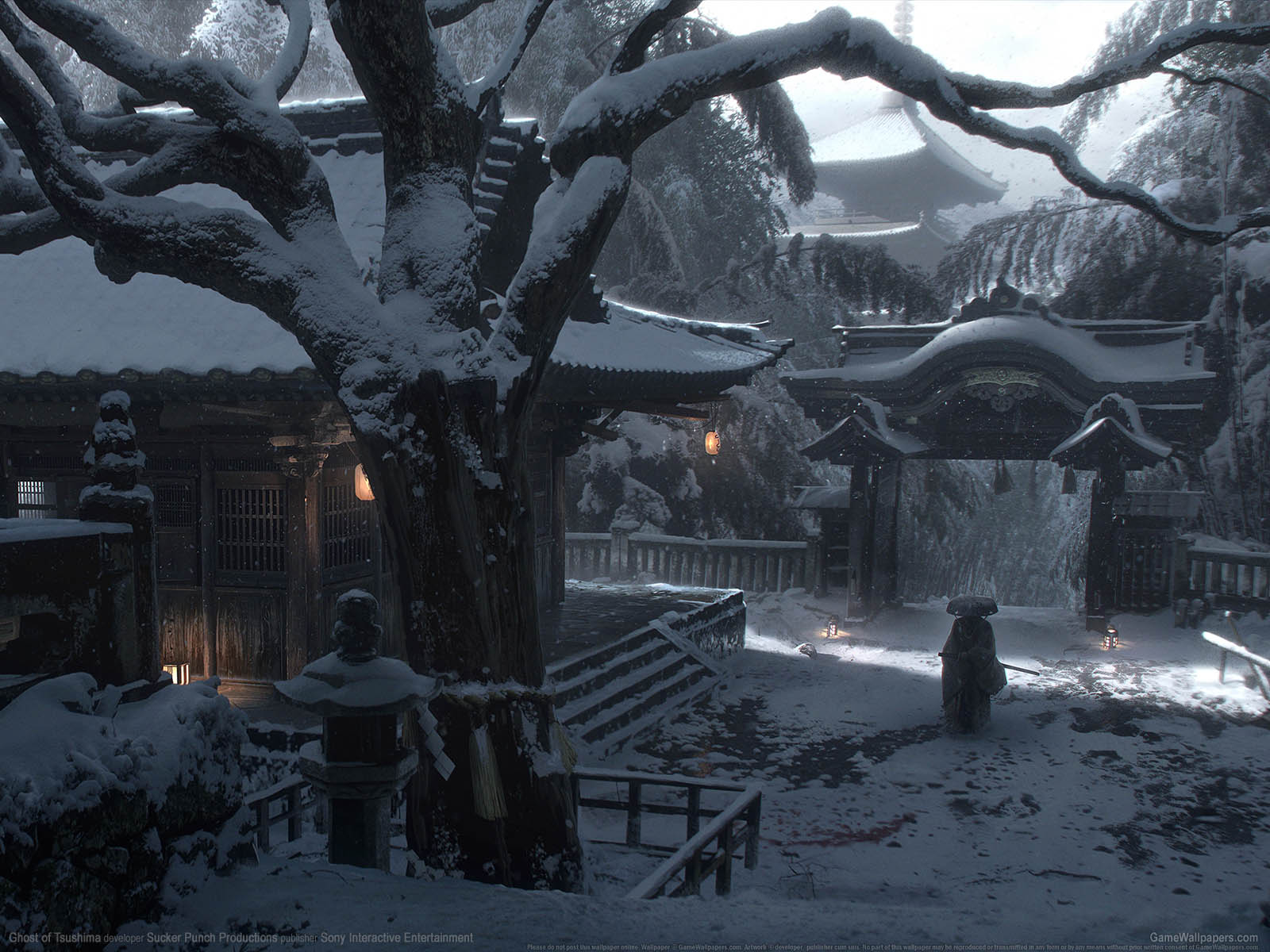 Ghost of Tsushima fondo de escritorio 11 1600x1200