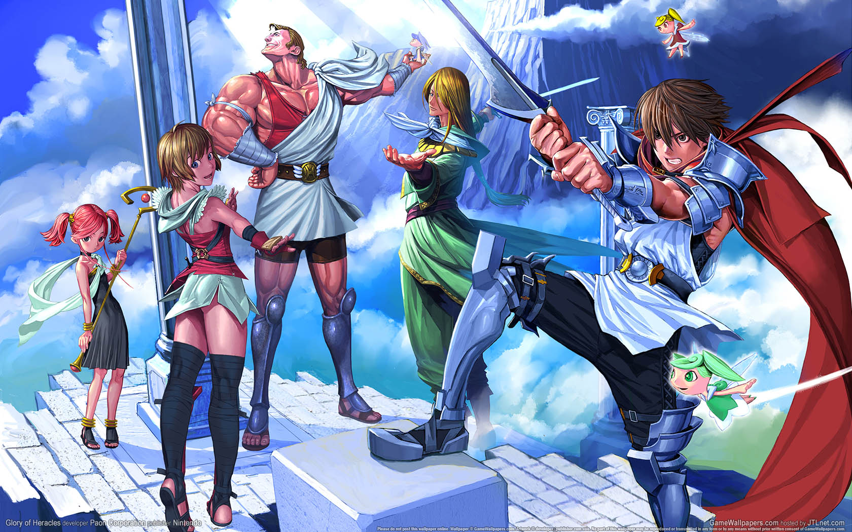Glory of Heracles Hintergrundbild 01 1680x1050
