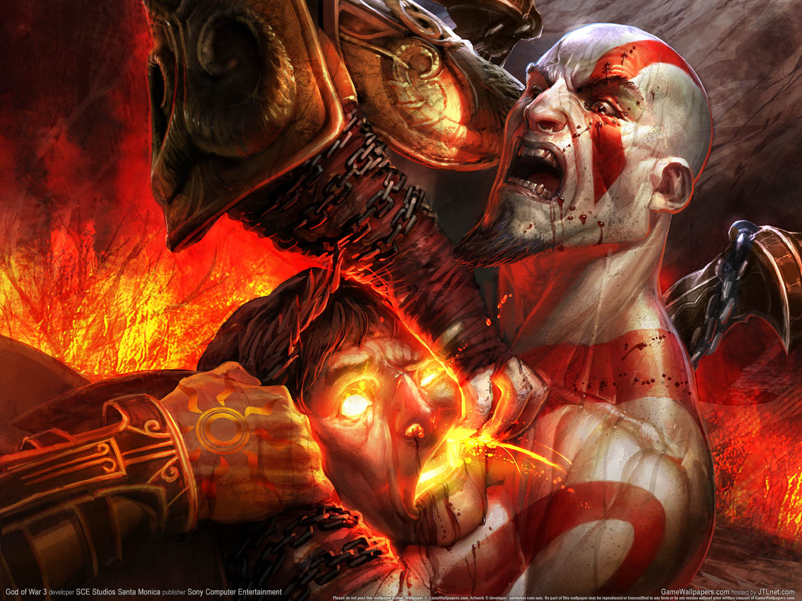 God of War 3νmmer=06 Hintergrundbild  1600x1200