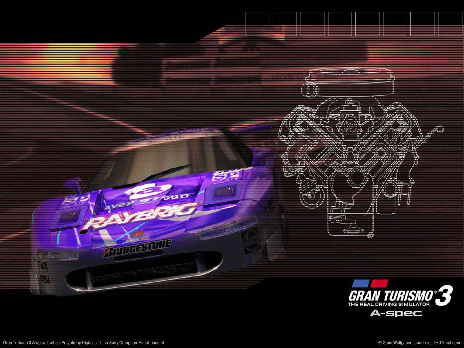 Gran Turismo 3 A-spec achtergrond 02 1600x1200