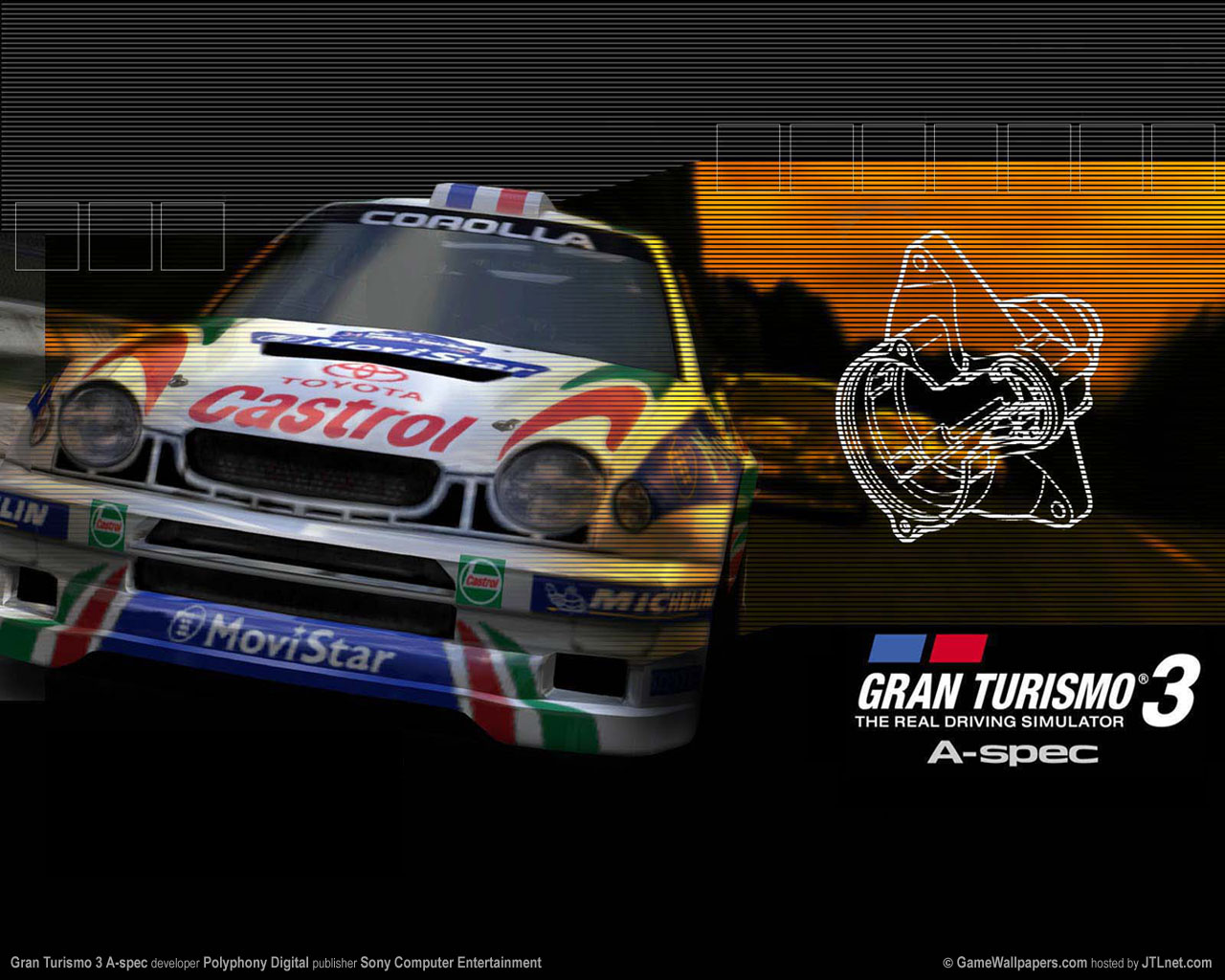 Gran Turismo 3 A-spec fond d'cran 03 1280x1024