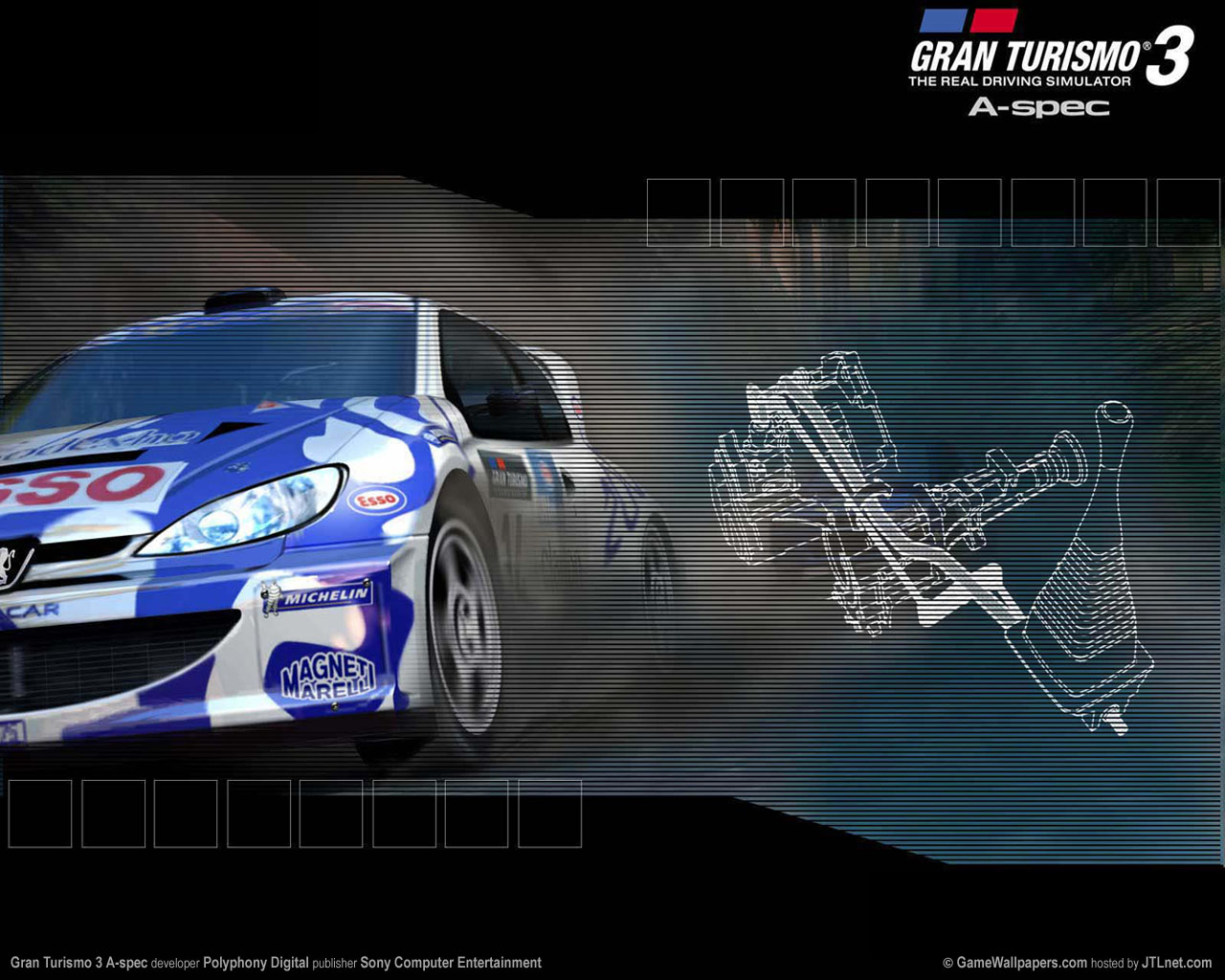 Gran Turismo 3 A-spec achtergrond 05 1280x1024