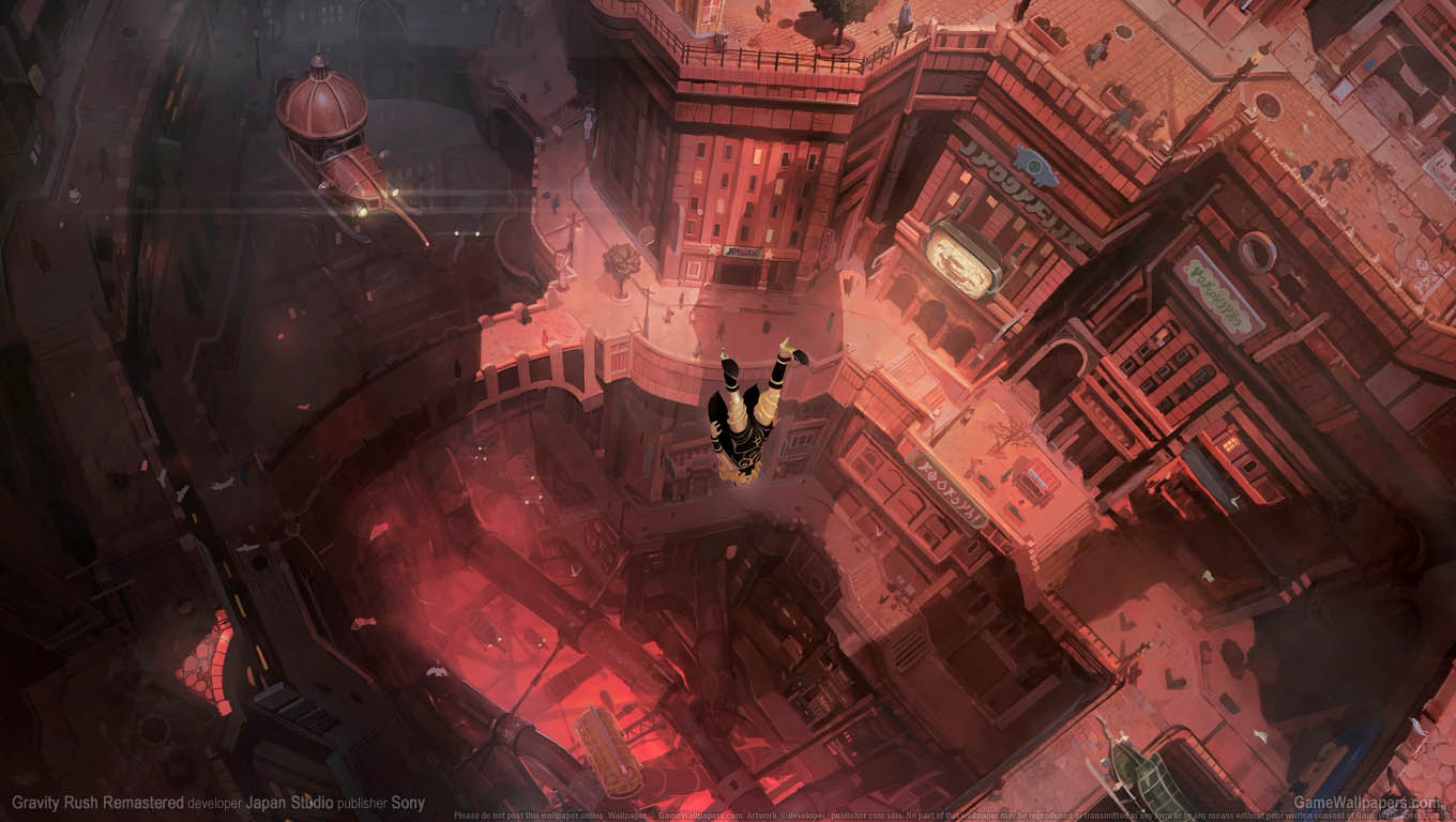 Gravity Rush Remastered achtergrond 01 1360x768