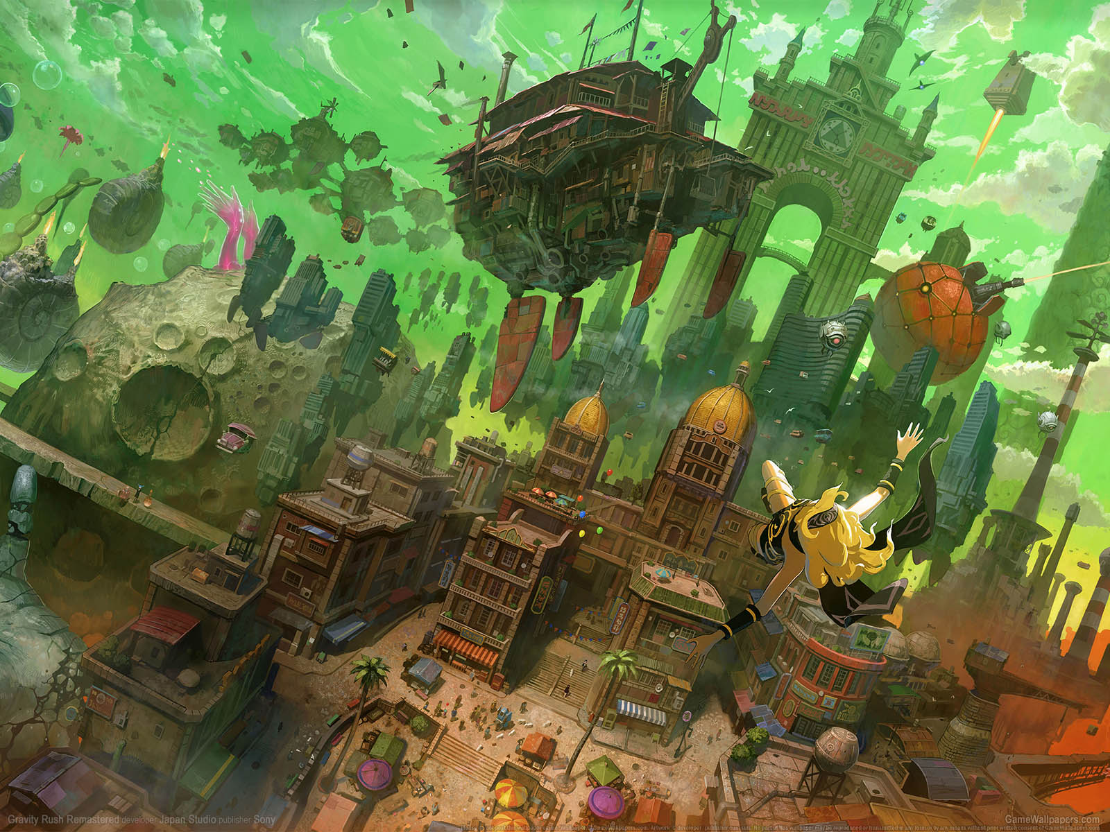 Gravity Rush Remasteredνmmer=03 wallpaper  1600x1200