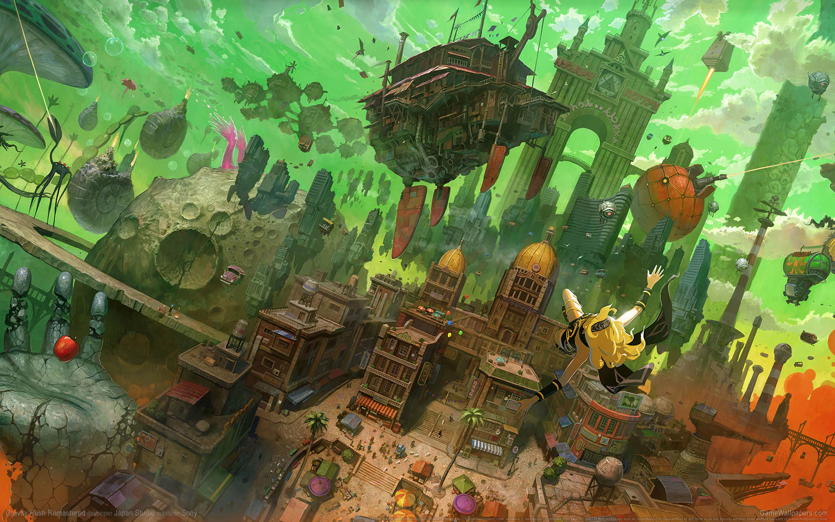 Gravity Rush Remastered wallpaper 03 1680x1050