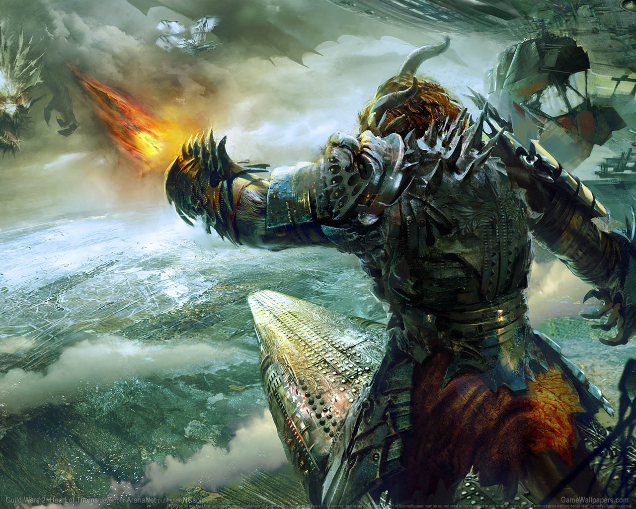 Guild Wars 2: Heart of Thorns achtergrond 01 1280x1024