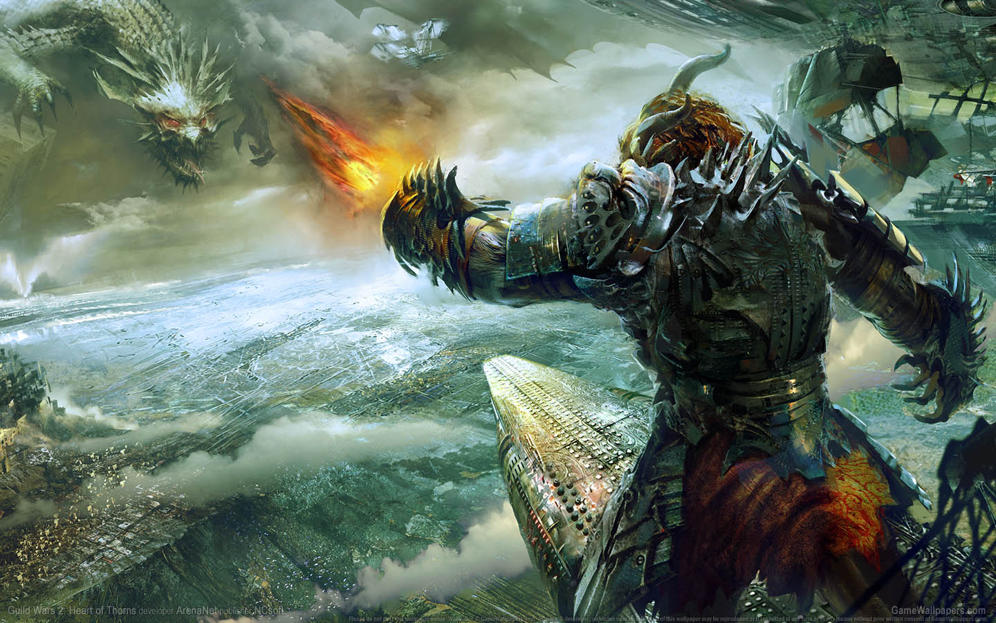 Guild Wars 2: Heart of Thorns achtergrond 01 1440x900