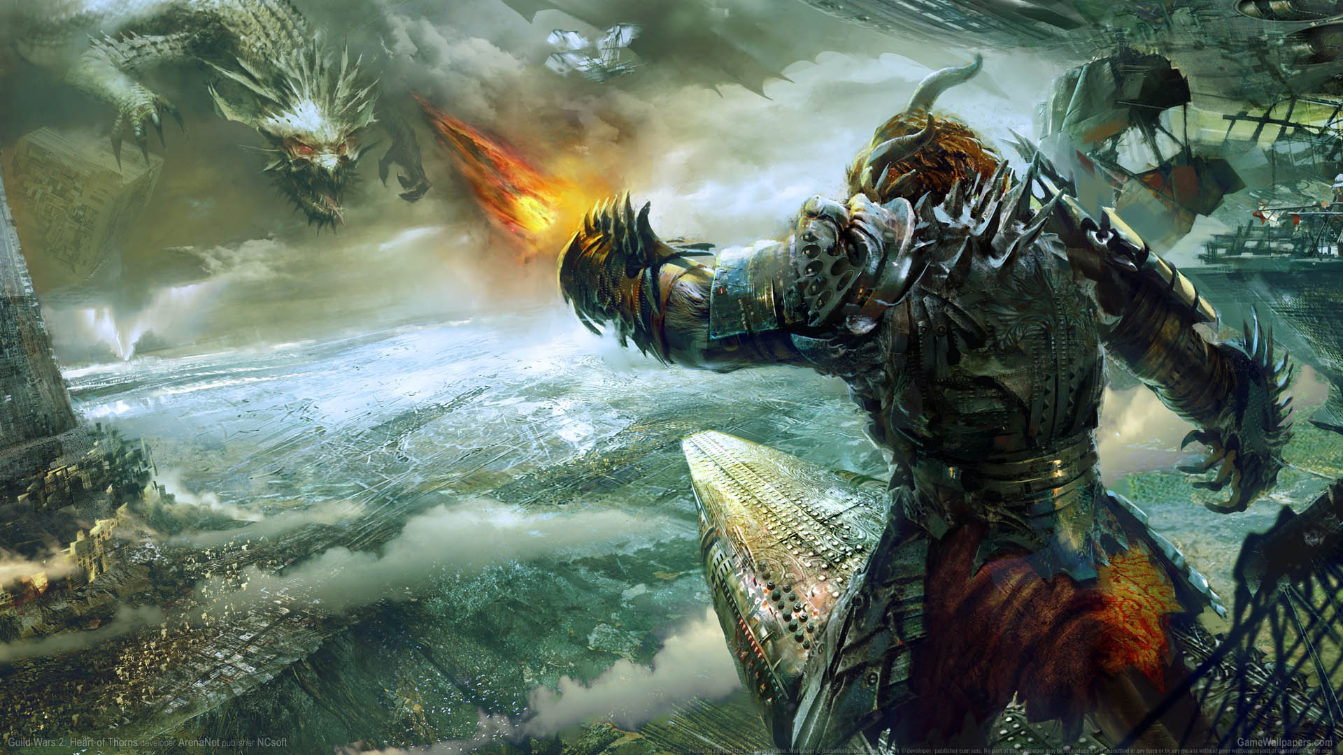 Guild Wars 2: Heart of Thorns fondo de escritorio 01 1920x1080