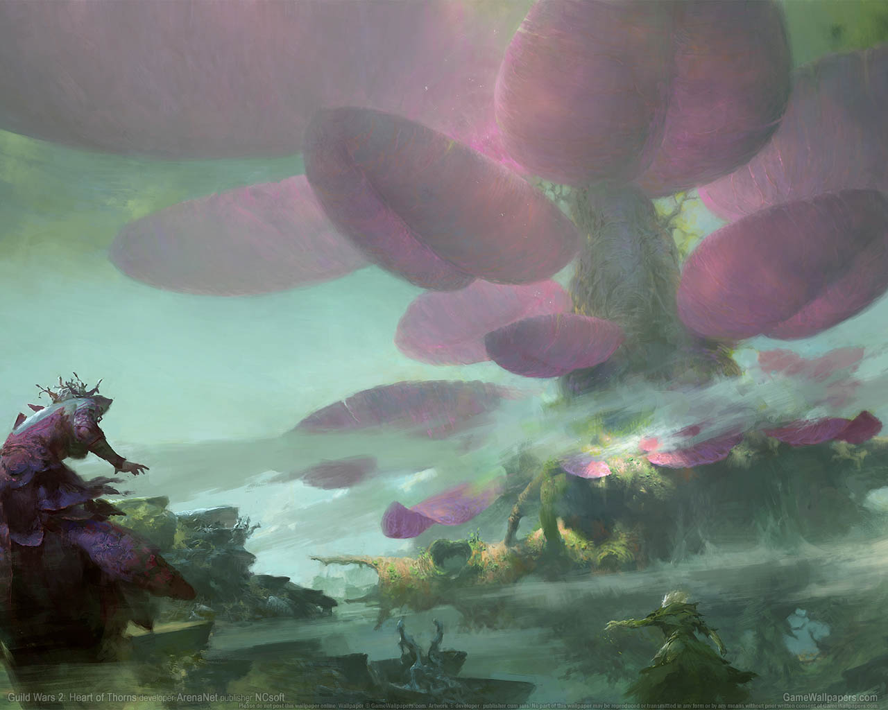 Guild Wars 2: Heart of Thorns achtergrond 03 1280x1024