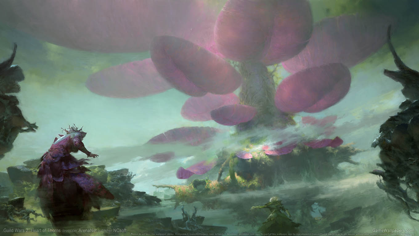 Guild Wars 2: Heart of Thorns wallpaper 03 1360x768