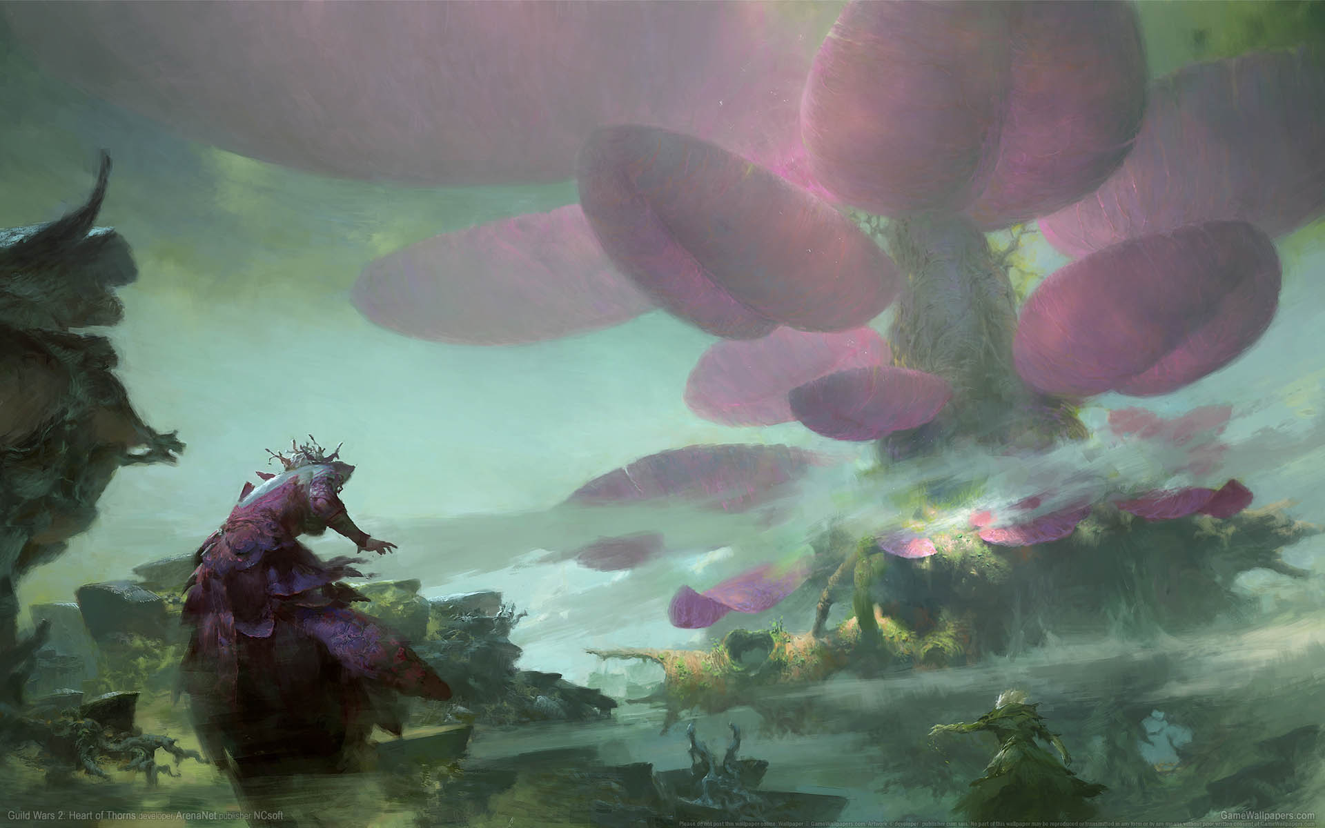 Guild Wars 2: Heart of Thorns achtergrond 03 1920x1200