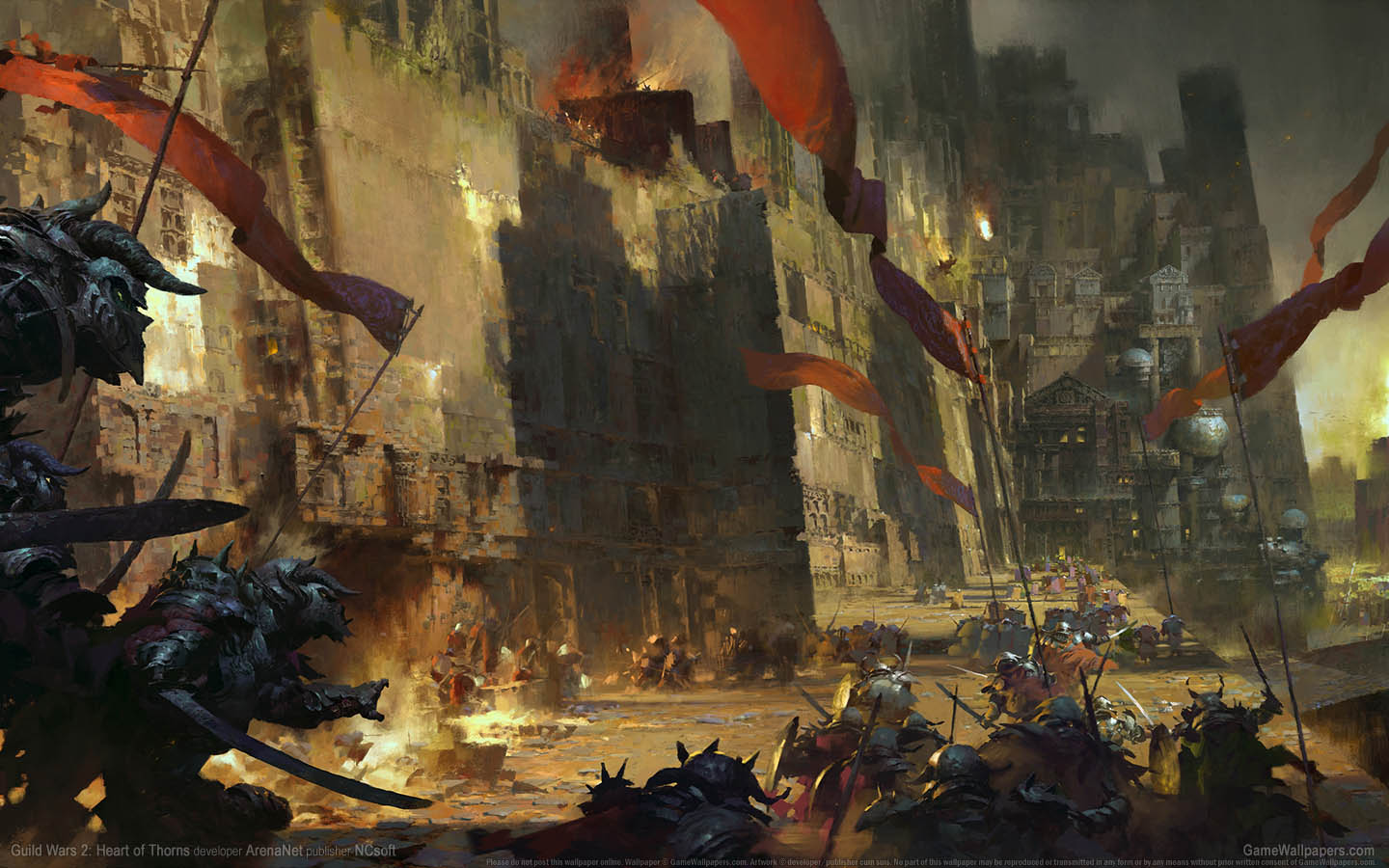 Guild Wars 2: Heart of Thorns achtergrond 04 1440x900