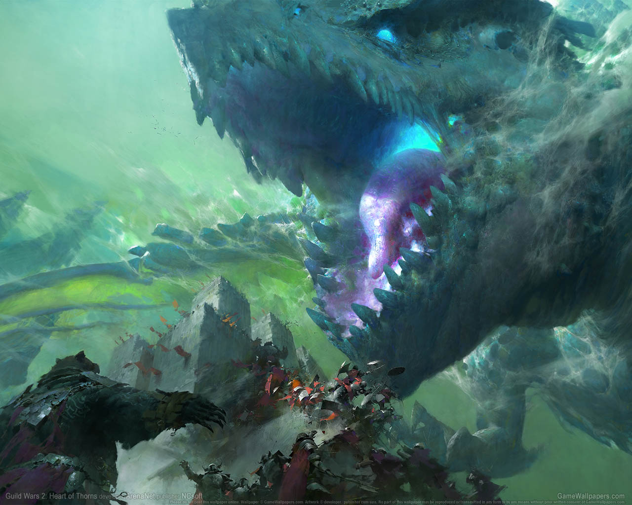 Guild Wars 2%3A Heart of Thorns achtergrond 05 1280x1024