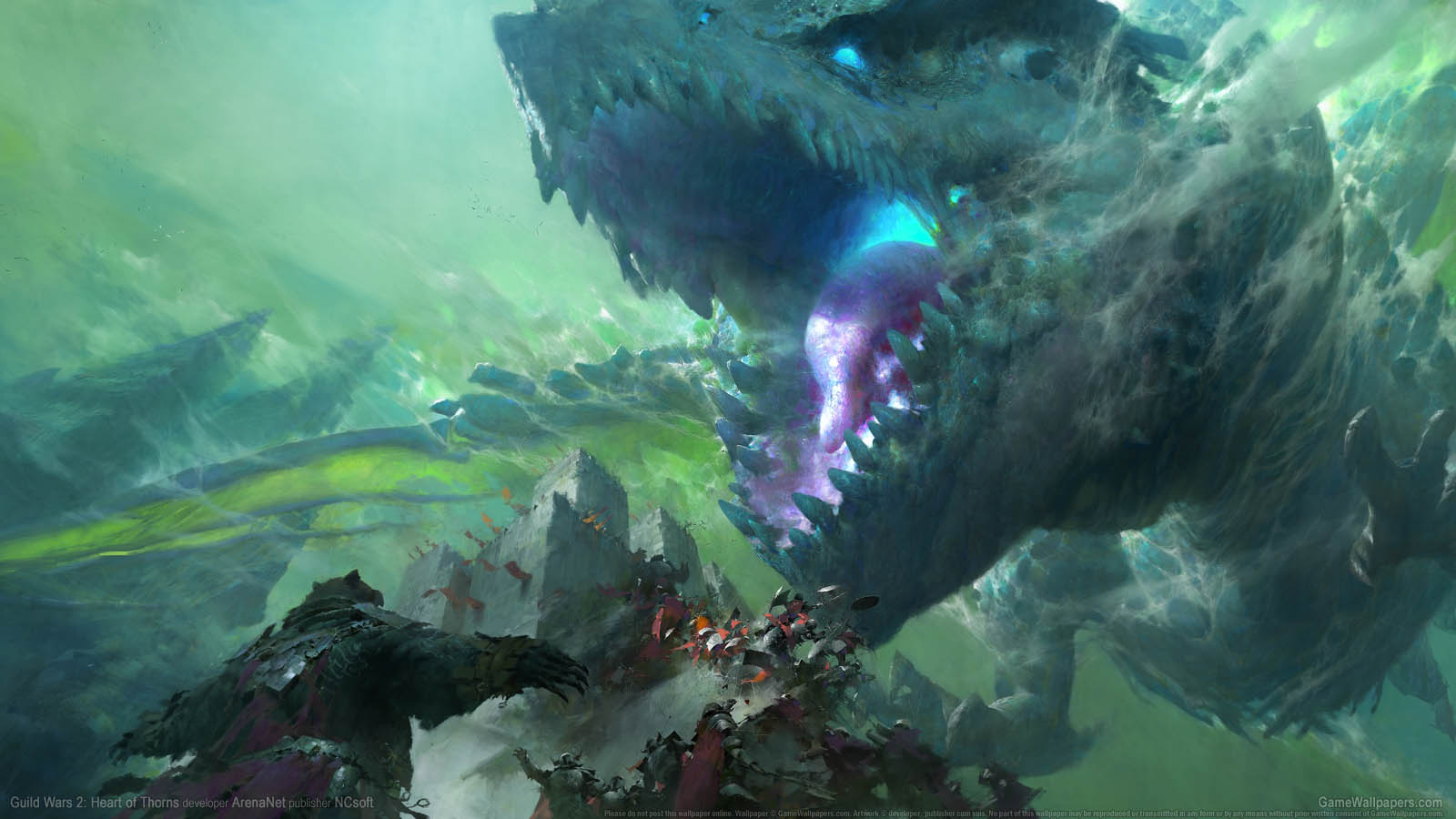 Guild Wars 2: Heart of Thorns wallpaper 05 1600x900