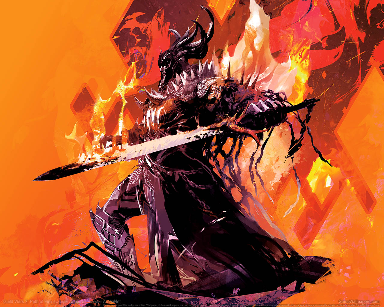 Guild Wars 2: Path of Fire wallpaper 02 1280x1024