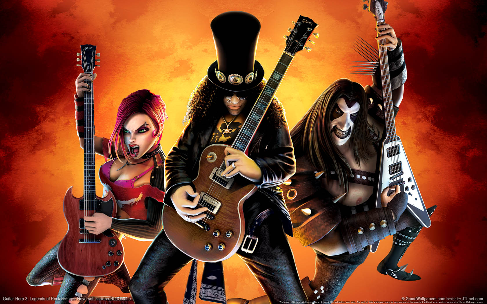 Guitar Hero 3: Legends of Rock fond d'cran 01 1680x1050