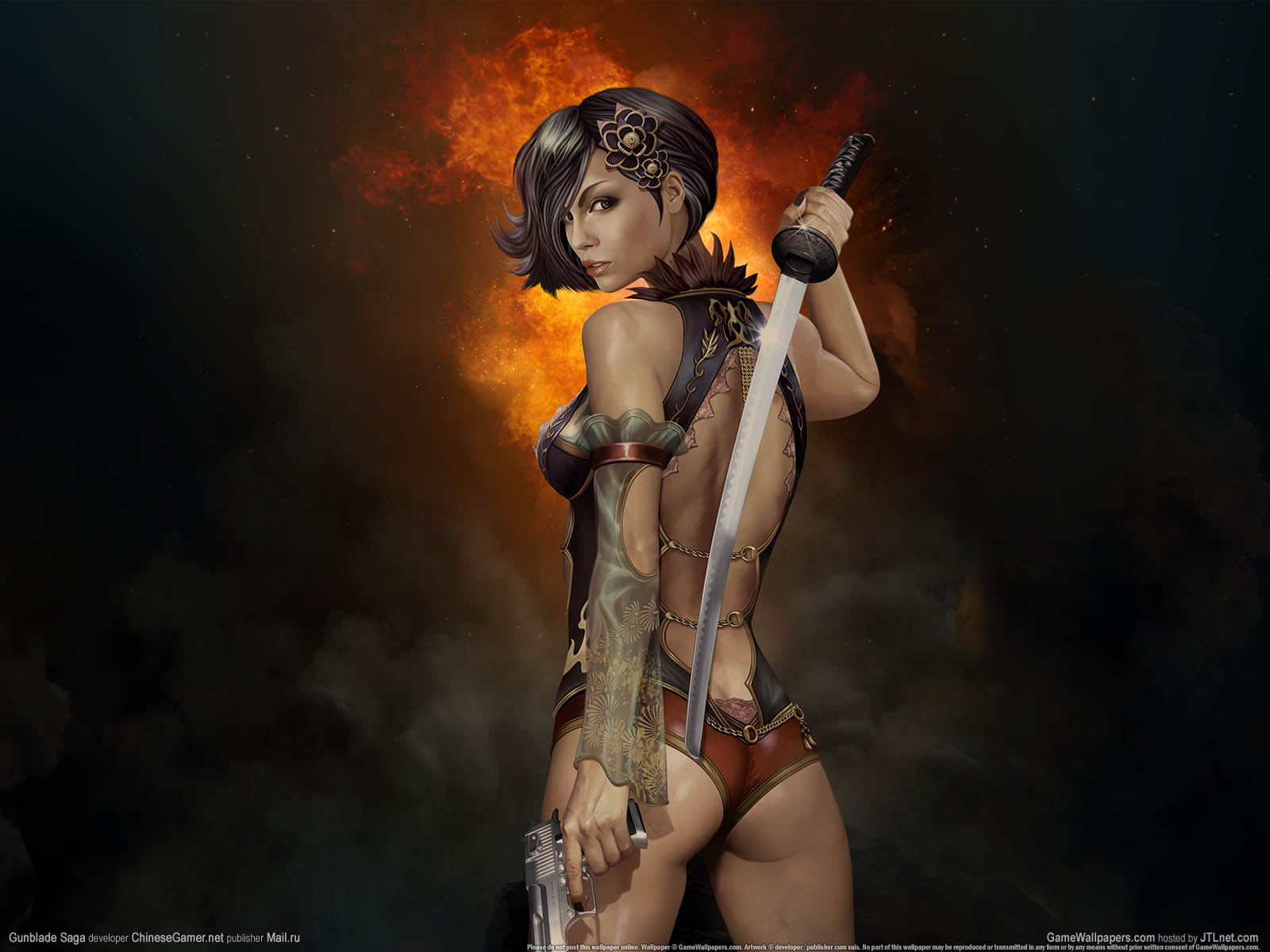 Gunblade Saga wallpaper 01 1600x1200