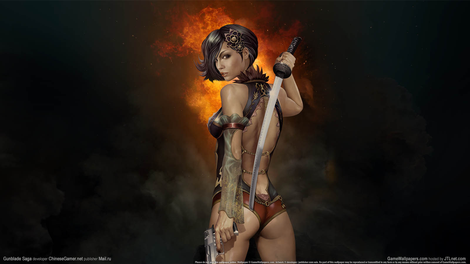 Gunblade Saga wallpaper 01 1600x900