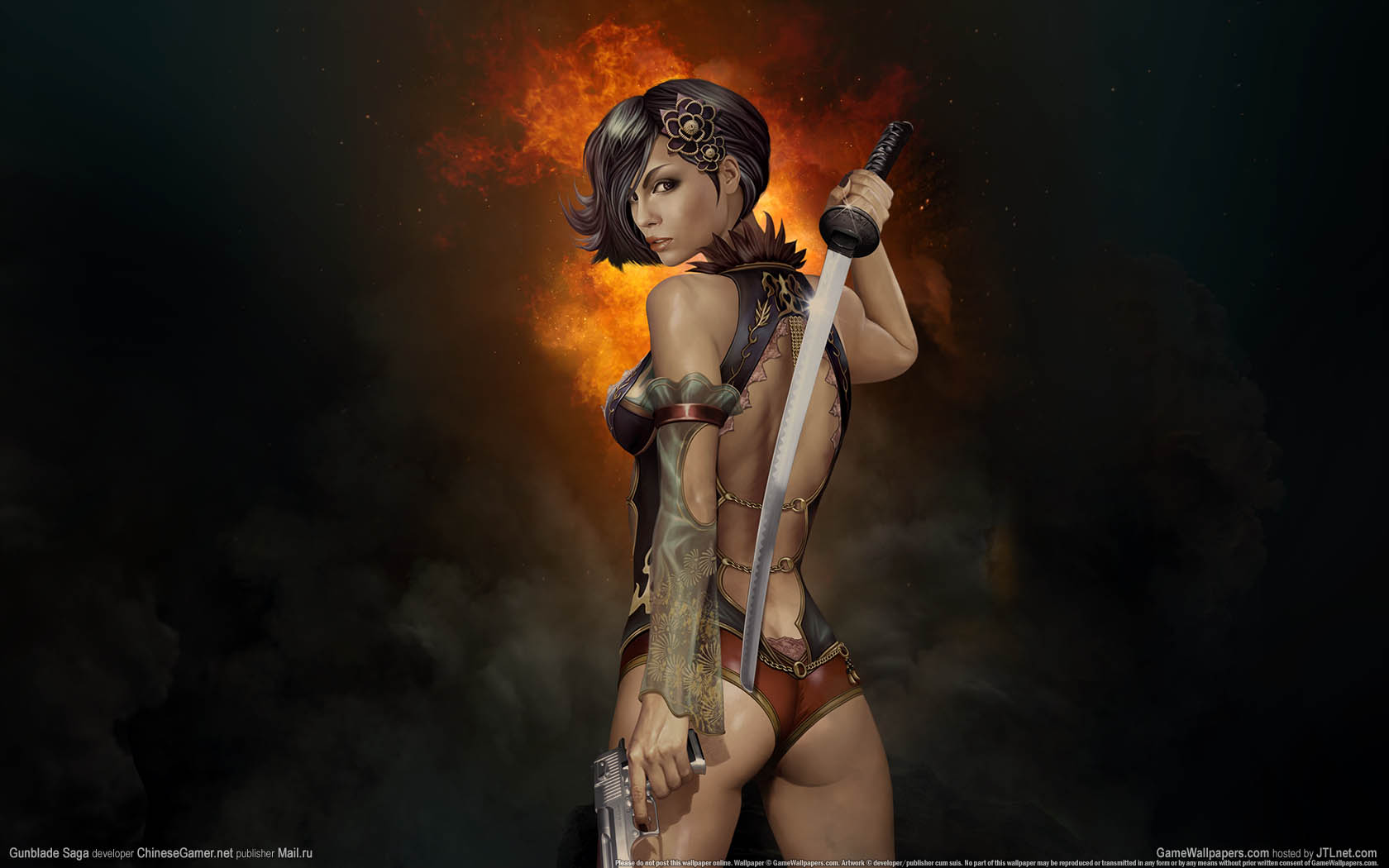 Gunblade Saga wallpaper 01 1680x1050